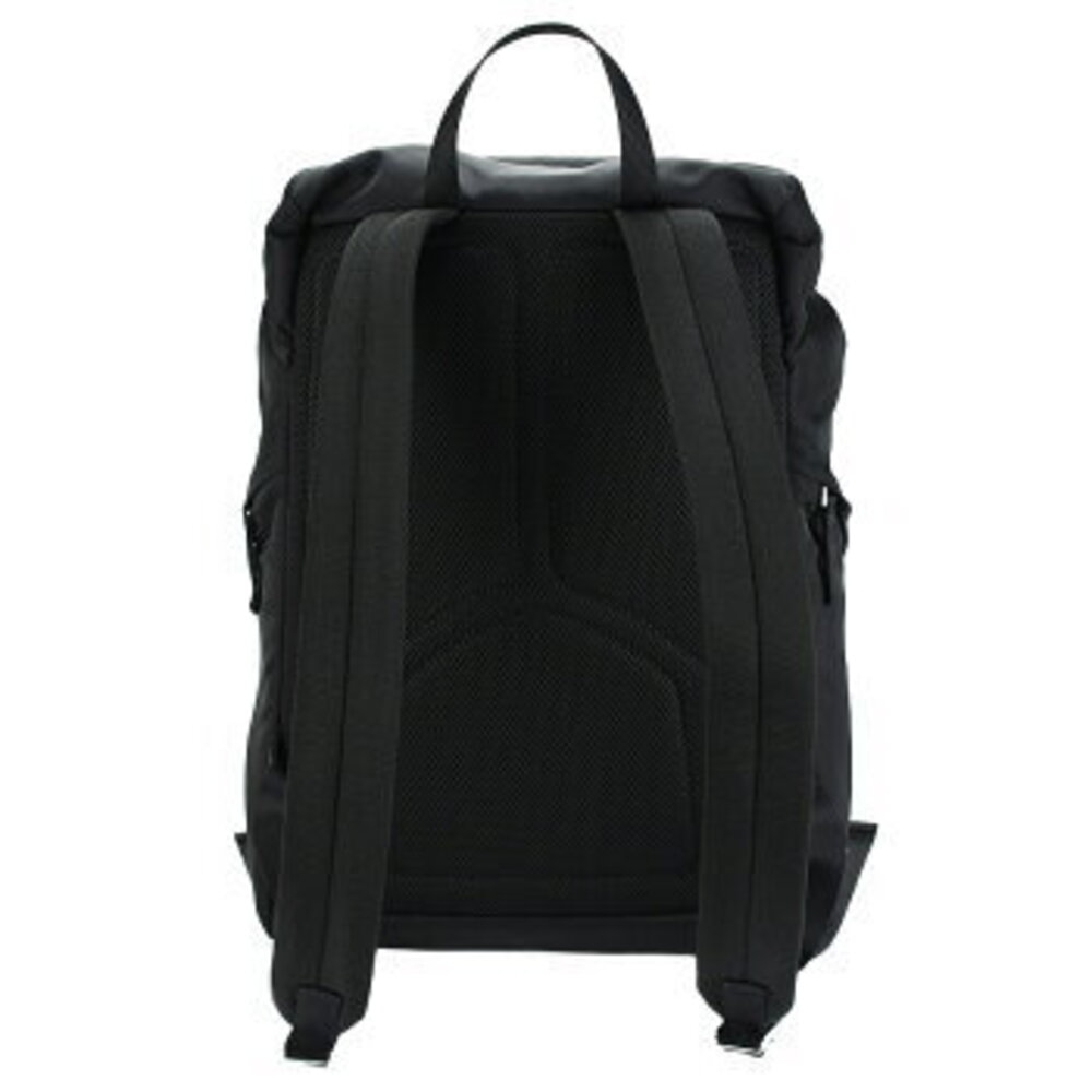 Prada Nero Black daypack Tessuto triangle backpack logo